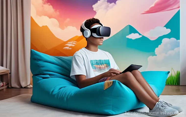 테크노사피엔스의 기술적 흐름 - **Smart Home Morning Routine:** A serene, sunlit modern kitchen. A young woman (mid-20s, wearing a c...